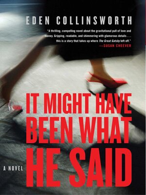 cover image of It Might Have Been What He Said